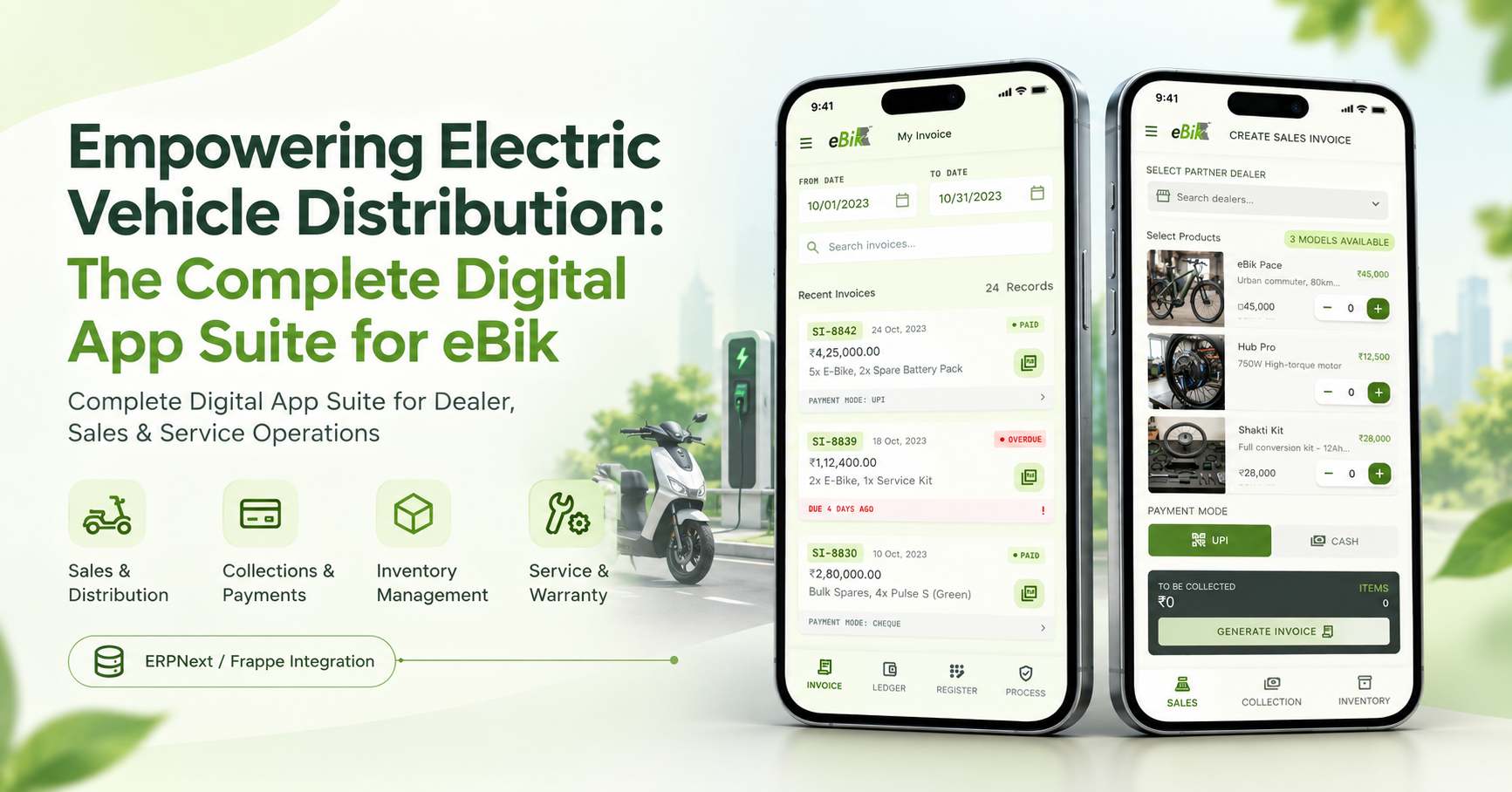 Empowering Electric Vehicle Distribution: The Complete Digital App Suite for eBik - Cover Image